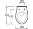 Крышка-сидение Jacob Delafon MIDEO/BRIVE полипропилен E4359G-00 00000012298 3