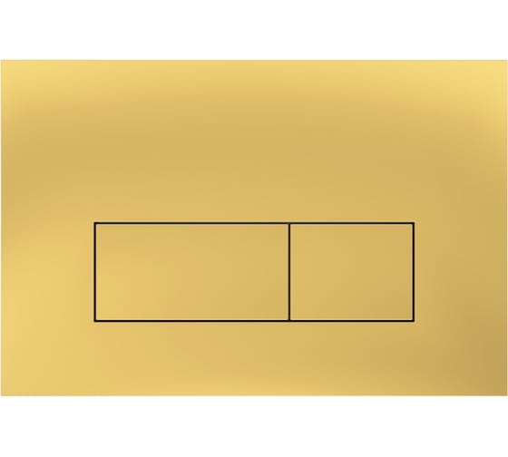 Клавиша смыва Teymi Helmi двойной смыв золото T70207 ЦБ-00285241 1