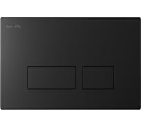 Клавиша для инсталляции AM.PM Pro S Plus пневматическая пластик черный матовый I0470B38