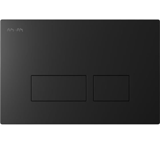 Клавиша для инсталляции AM.PM Pro S Plus пневматическая пластик черный матовый I0470B38 1