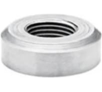 Бобышка приварная РОСМА №22 БП-РПД-И-ФМ-C11-G1/2 под датчик давления с фронтальной мембраной, нержавеющая сталь D070-09227