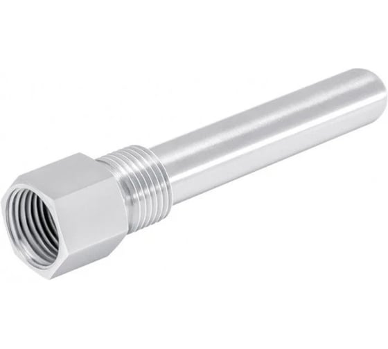 Гильза для термометра РОСМА БТ L150 Ду14 Ру250 нержавеющая сталь ВР/НР G1/2–G1/2 серии 210 D070-03435 1