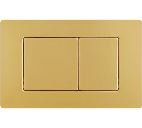 Кнопка слива RGW SWH-10Gb золото браш (двойной смыв) 80420010-06 1