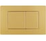Кнопка слива RGW SWH-10Gb золото браш (двойной смыв) 80420010-06 1