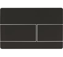 Кнопка слива RGW SWH-08B черный (двойной смыв) 80420008-04