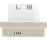 Терморегулятор STEKKER Wi-Fi (механизм), 250В, 3500Вт, серия Эмили, RSW00-5119-08, кашемир, soft touch, 50427 3