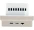Терморегулятор STEKKER Wi-Fi (механизм), 250В, 3500Вт, серия Эмили, RSW00-5119-08, кашемир, soft touch, 50427 4