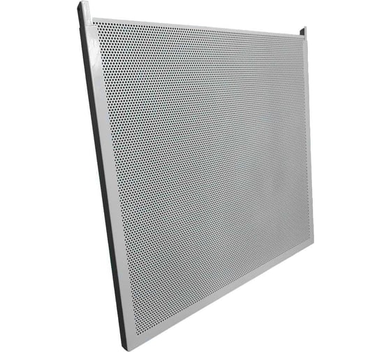 Экран на батарею ООО Вентмаркет 500х450х150 мм, с верхней перфорацией, разборный, цвет белый SCC500450 1