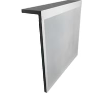 Экран на батарею ООО Вентмаркет 1900х300х150 мм разборный, без перфорированной решетки, белого цвета SC1900300