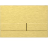 Кнопка смыва пневмо ALLEN BRAU 9.20008.GB INFINITY Slim сталь, браш золото PVD (345332) 00345332