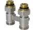 Узел нижнего подключения VRT 1/2x3/4ЕК прямой двухтруб 556904 3