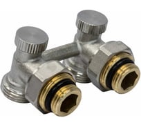 Узел нижнего подключения VRT 1/2x3/4ЕК угловой двухтруб 556905