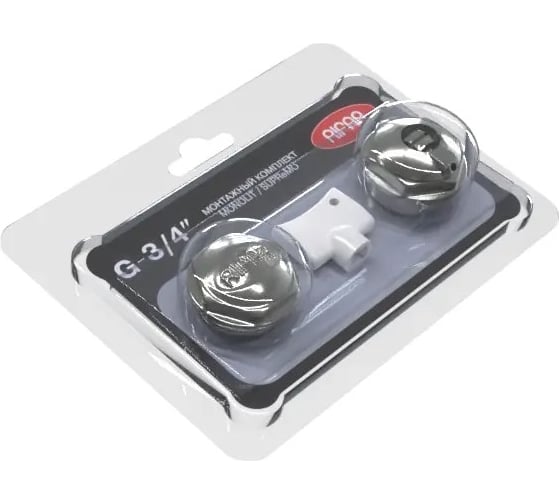 Монтажный комплект RIFAR (Monolit, SUPReMO) 3/4'', хром R.Ad.G34MSH 1