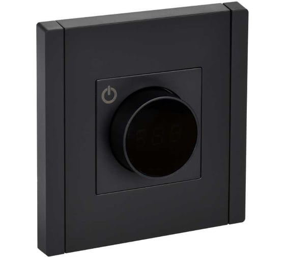 Термостат электронный с индикацией IEK FORTEPIANO FP152 черный FP-RT11-K02 1