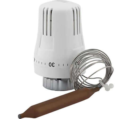 Термостатическая головка с погружным датчиком PROFACTOR 110мм 20–60C PF RVT 661 1