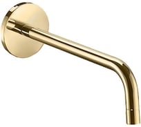 Излив из стены Paffoni ZBOC045HG 175 мм, золото (246472) 00246472