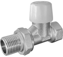 Вентиль радиаторный для регулировки подачи теплоносителя ViEiR прямой, нижний, 1/2 VR433-01