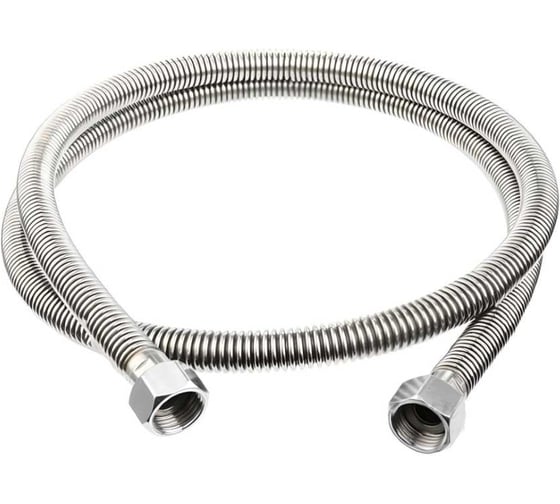 Газовая подводка сильфонная ViEiR 1/2", 500 см, гайка–гайка, гофрированная, AISI 304, по ГОСТ Р 56871-2016 для газового оборудования MQAN500 1