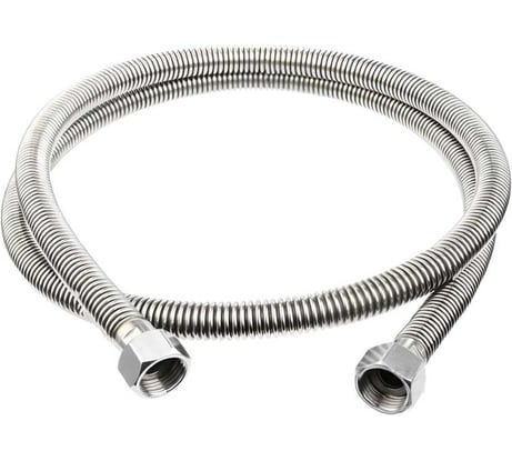 Газовая подводка сильфонная ViEiR 1/2", 250 см, гайка–гайка, усиленная гофра, AISI 304, по ГОСТ Р 56871-2016 для плиты и котла MQAN250