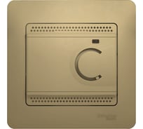 Термостат электронный теплого пола Systeme Electric (Schneider Electric) с датчиком Glossa, 10 А, Титан GSL000438 4 шт 13606480659147