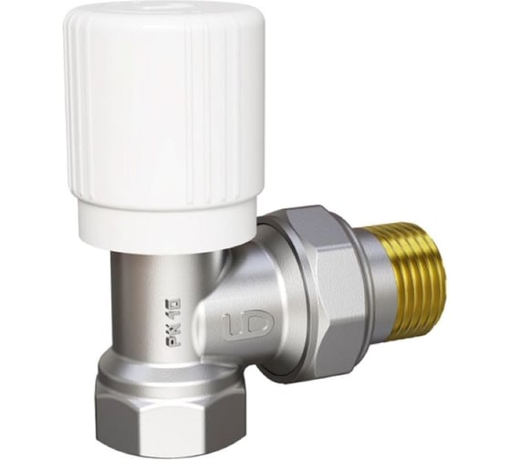 Регулирующий клапан со сгоном LD PRIDE 1/2'' угловой 558269 1