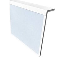 Экран на батарею ООО Вентмаркет  900х600х150 мм разборный,с перфорированный решеткой белого цвета SCC900600