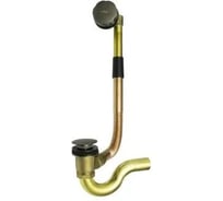 Обвязка для ванны латунная автоматическая ViEir графит, VRQ31-G