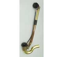 Обвязка для ванны латунная полуавтоматическая ViEir черная, VRQ30-C