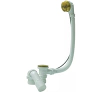 Обвязка для ванны пластиковая полуавтоматическая ViEir, матовое золото, VRQ90-S