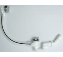 Обвязка для ванны пластиковая полуавтоматическая ViEir, хром, VRQ90