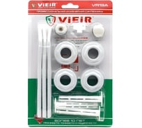 Набор для радиатора ViEiR 1/2, с тремя кронштейнами, для крепления секционных батарей VR13A