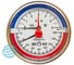 Термоманометр ЭКО-М МД04-80мм 0..6бар 0..160С G1\4 L=60mm с переходником на G1\2 осевой (ТН ВЭД 9026204000) МД04-80-G-6-160-L-60-ОИ 1