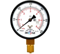 Манометр ЭКО-М КМ-100мм 0...6кПа М20*1,5
(ТН ВЭД 9026204000) КМ-100-М-6кПа