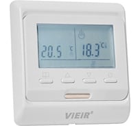 Термостат комнатный электронный ViEiR с выносным датчиком пола, для водяного и электрического теплого пола программируемый VR296