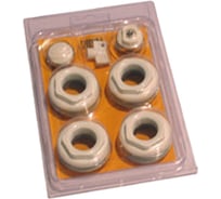 Заглушки и переходники 1-1/2" или 1-3/4" с прокладками Global