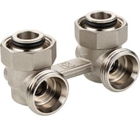 Узел угловой для нижнего подключения радиатора Valtec (без адаптеров) 3/4 Евроконус VT.345.ANE.05