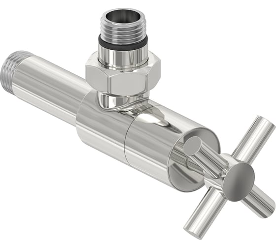 Вентиль угловой Сунержа (крест) G 1/2 НР х G 1/2 НР Без покрытия 00-1408-1212 1