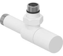 Вентиль угловой Сунержа (цилиндр) G 1/2 НР х G 1/2 НР Матовый белый 30-1400-1212