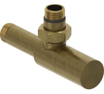 Вентиль угловой Сунержа (цилиндр) G 1/2 НР х G 1/2 НР Состаренная бронза 05-1400-1212