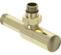 Вентиль угловой Сунержа (цилиндр) G 1/2 НР х G 1/2 НР Шампань 020-1400-1212
