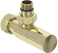 Вентиль угловой Сунержа (цилиндр) G 1/2 НР х G 3/4 НГ Шампань 020-1400-1234