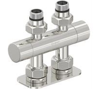 Вентиль 2х1/2 прямой скрытый-скрытый EU50 Сунержа Без покрытия 00-1417-1234