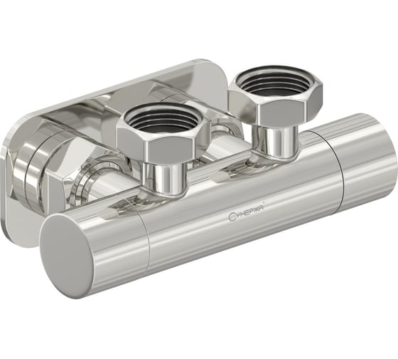 Вентиль 2х3/4 угловой скрытый-скрытый EU50 Сунержа Без покрытия 00-1418-3434 1