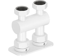 Модуль 2х3/4 прямой EU50 Сунержа Белый 12-1539-3434