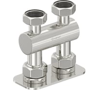 Модуль 2х3/4 прямой EU50 Сунержа Без покрытия 00-1539-3434