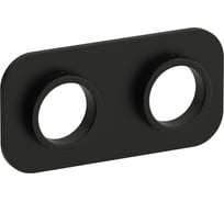 Отражатель прямоугольный Сунержа EU50 50х100 Матовый черный 31-1525-0000