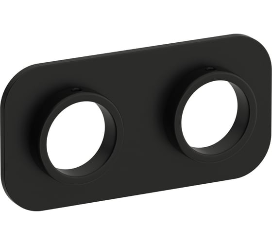 Отражатель прямоугольный Сунержа EU50 50х100 Матовый черный 31-1525-0000 1