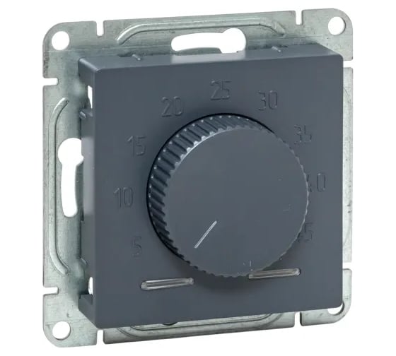 Механизм терморегулятора EKF графит Эпика UP1-TBG-00 1