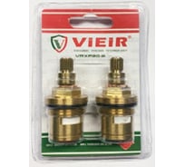 Кран-букса ViEir 20 шлицов эконом, универсальная, для кухонных и сантехнических смесителей, VRXP20-2