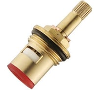 Кран-букса 20 шлицов ViEir латунная, для смесителей, универсальная совместимость, VRKP20-1